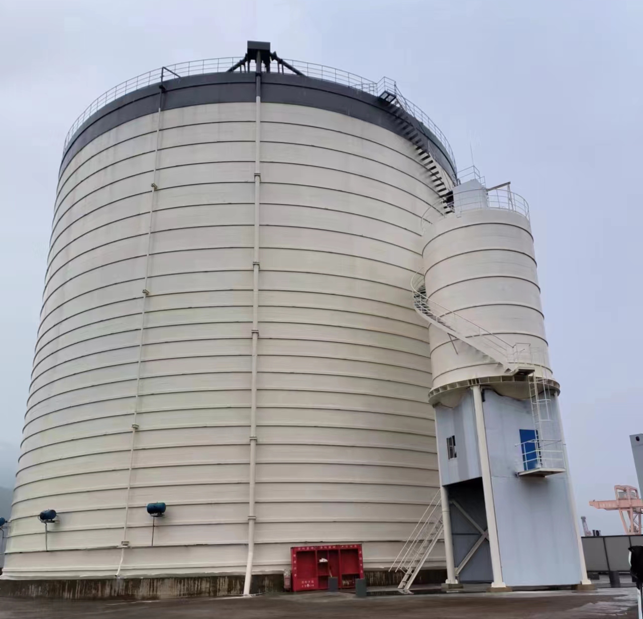 句容10万吨水泥钢板库