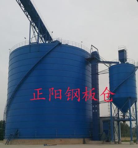 句容大型矿粉钢板库